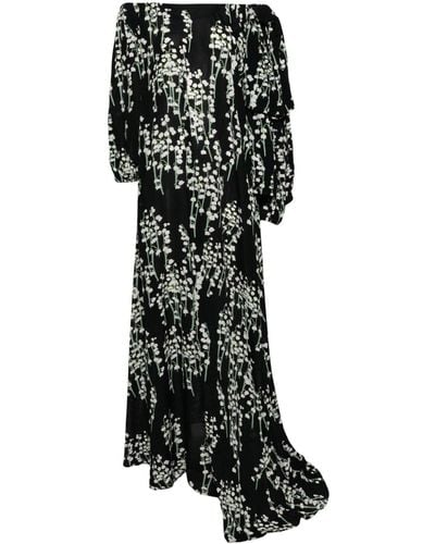 BERNADETTE Ninouka Floral-print Dress - Black