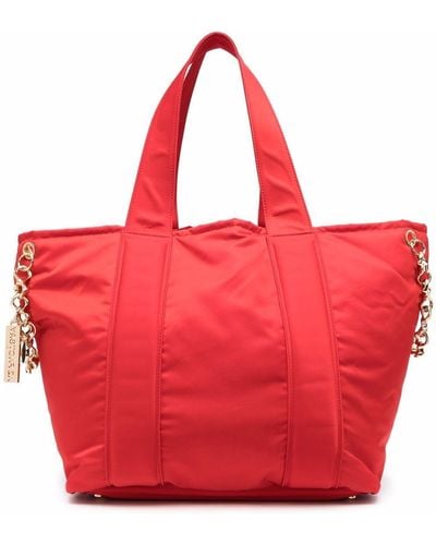 AZ FACTORY Hugging Chain-trim Tote - Red