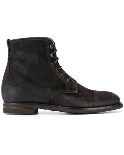 SCAROSSO Paolo Ankle Boots - Black