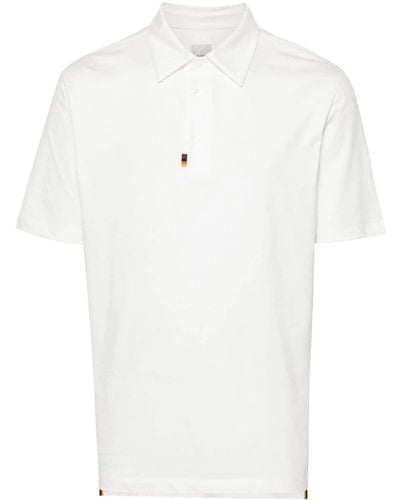 Paul Smith Organic-cotton Polo Shirt - White