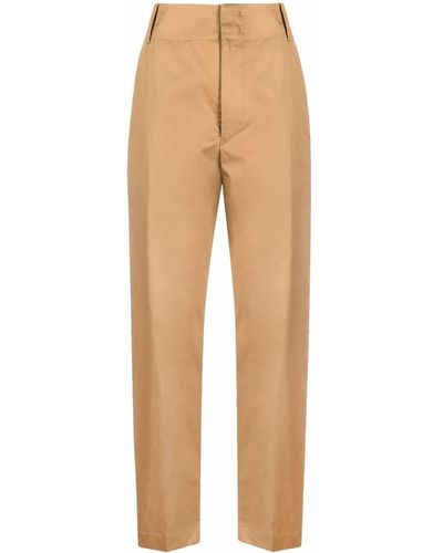 Isabel Marant High-rise Tapered Pants - Multicolor