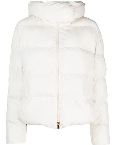 Pinko High-neck Padded Jacket - White