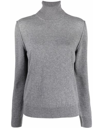 Maison Margiela Jersey de cachemira con cuello vuelto - Gris