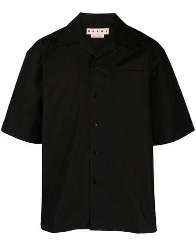 Marni スローガン シャツ - ブラック