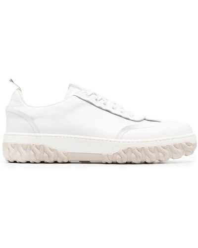 Thom Browne Field Low-top Sneakers - White