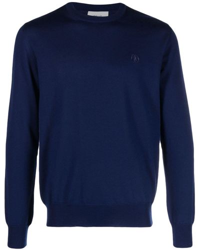 Bally Jersey con logo bordado - Azul