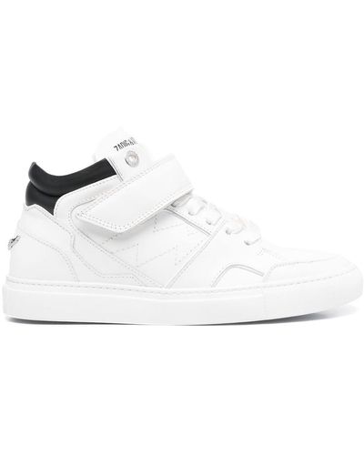 Zadig & Voltaire Sneakers con stampa - Bianco