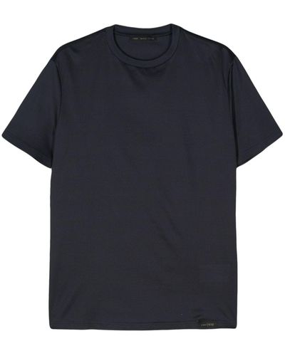 Low Brand Camiseta con motivo Compass - Azul