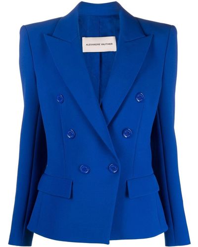 Alexandre Vauthier Double-breasted Blazer - Blue