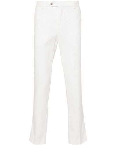 Hackett Pantalones con parche del logo - Blanco
