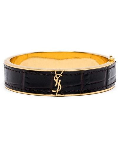 Saint Laurent Cassandras Bracelet Accessories - Yellow
