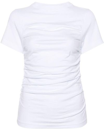 Axel Arigato T-shirt froncé - Blanc