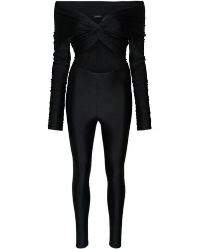 ANDAMANE Knot-detail Jumpsuit - Black