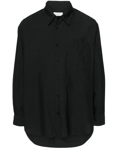 Lemaire Double-pocket Shirt - Black