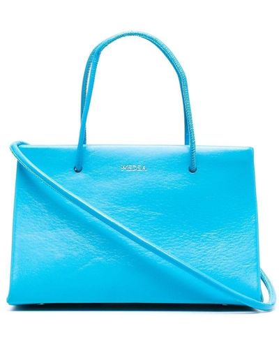 MEDEA Handtasche mit Logo - Blau