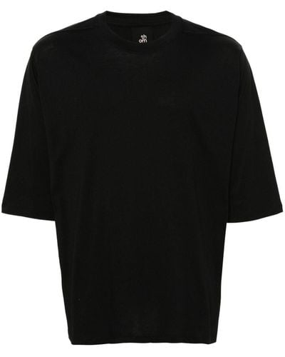 Thom Krom Crew-neck Jersey T-shirt - ブラック