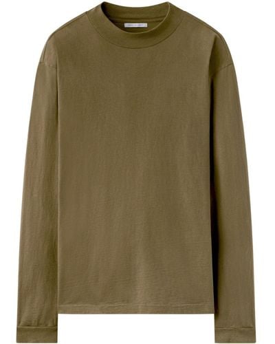 John Elliott Sweatshirt mit Rundhalsausschnitt - Grün