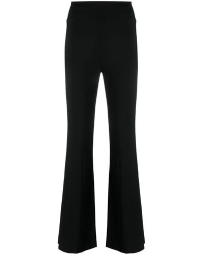 FEDERICA TOSI High-waisted Flared Trousers - Black