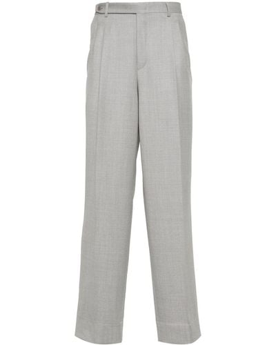 Brioni Capri Loose-fit Trousers - Grey