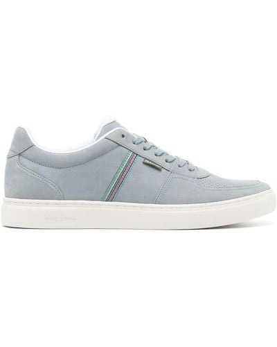 PS by Paul Smith Logo-patch Leather Sneakers - White