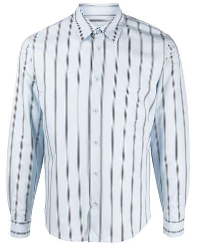 Sandro Business Stripes Shirt - Blue