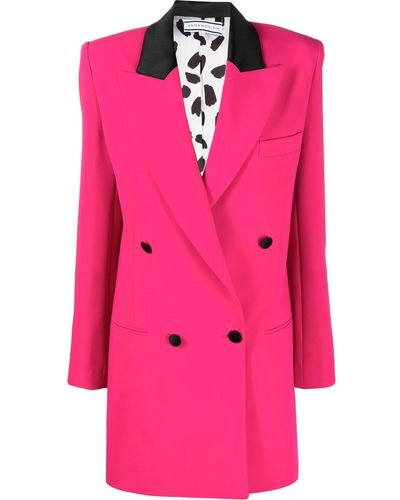 Redemption Double-breasted Blazer Dress - Pink