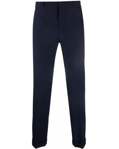 Balmain Staright-leg Tailored Trousers - Blue
