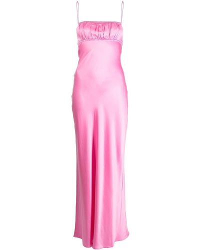 Bec & Bridge Amber Silk Maxi Dress - Pink