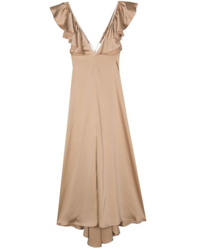 ..,merci Faille Maxi Dress - Natural