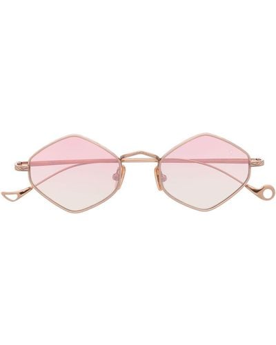 Eyepetizer Gafas de sol con montura geométrica - Rosa