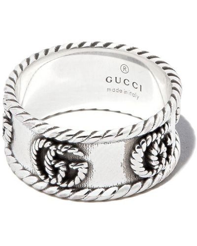 Gucci Zilveren Ring - Metallic