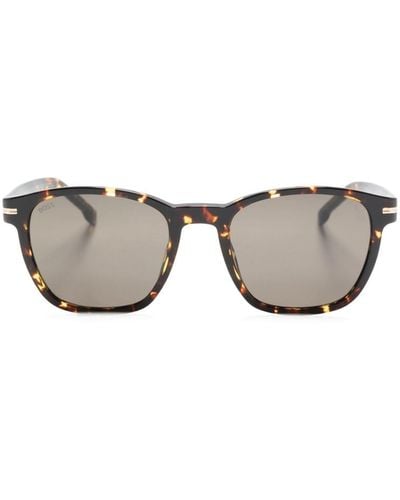 BOSS 1505 Square-frame Sunglasses - Grey
