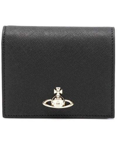 Vivienne Westwood Orb Bi-fold Wallet - Black