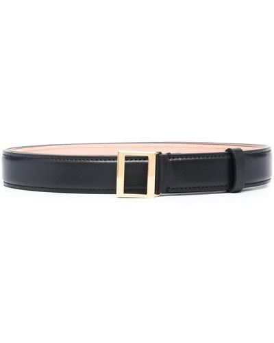 Acne Studios Buckle-fastening Leather Belt - Black