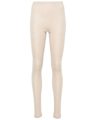Hanro Elasticated-waist Jersey Trousers - Natural