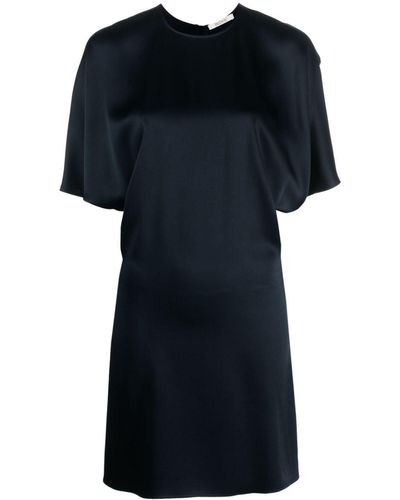 Gauchère サテン ドレス - ブラック