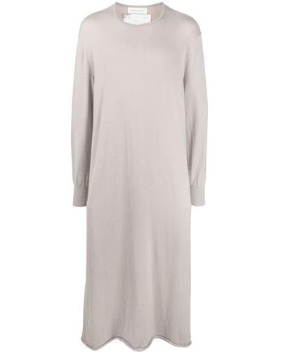 Extreme Cashmere Knitted Maxi Dress - Grey
