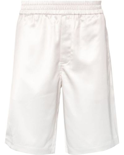 Axel Arigato Pitch Bermuda Shorts Met Ombré - Wit