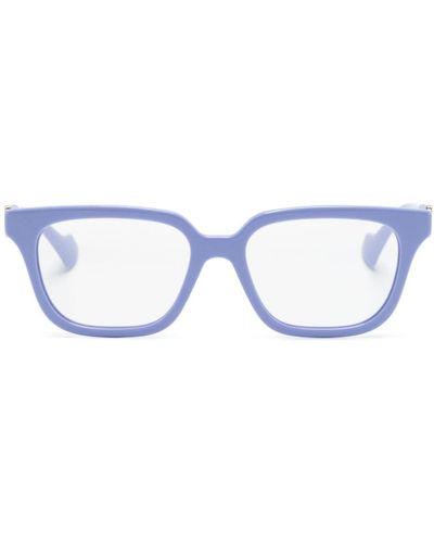 Gucci GG1536O スクエア眼鏡フレーム - ブルー