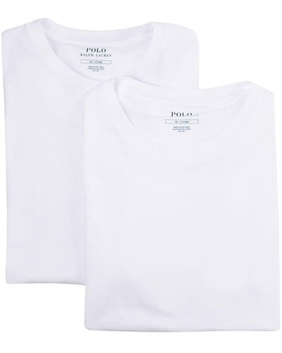 Polo Ralph Lauren Lot de 2 t-shirts à manches courtes - Blanc