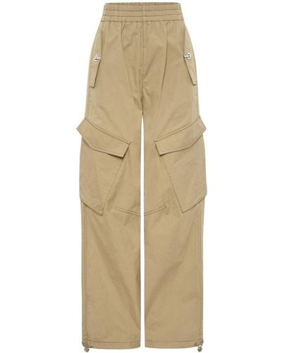 Dion Lee Straight-leg Cargo Trousers - Natural