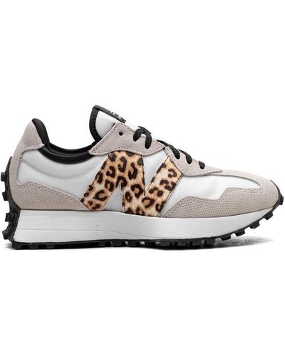 New Balance 327 "white/leopard" Trainers