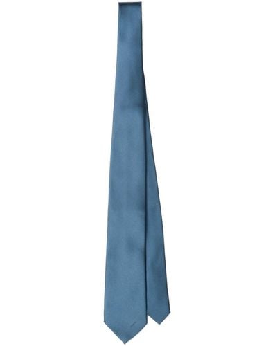 Prada Corbata satinada - Azul