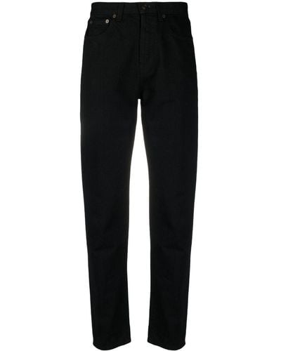 Saint Laurent High-waist Jeans - Black