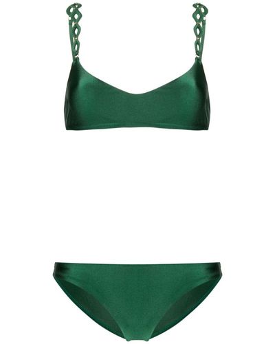 Zimmermann Bikini August Diamond - Verde