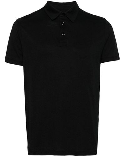 Majestic Filatures Short-sleeve Polo Shirt - Black