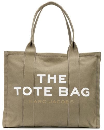 Marc Jacobs The Tote Large Canvas Tote Bag - Natural