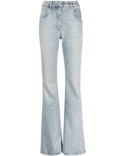 Givenchy Jeans bootcut in cotone - Blu