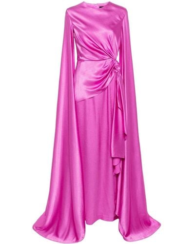 Solace London Elya Maxi Dress - Pink