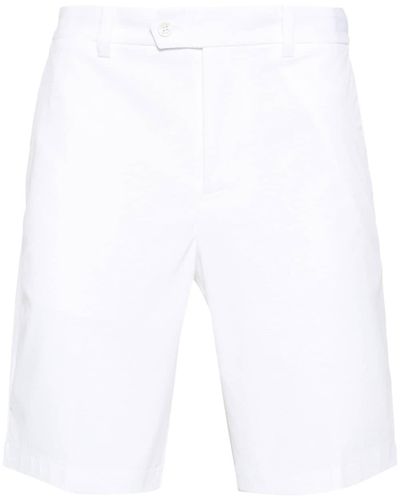 J.Lindeberg Shorts Vent ripstop con placca logo - Bianco